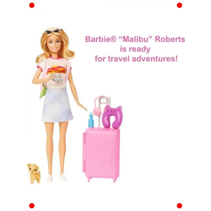 Seyahat Bebeği ve Aksesuar Seti: Yavru Köpek Dahil