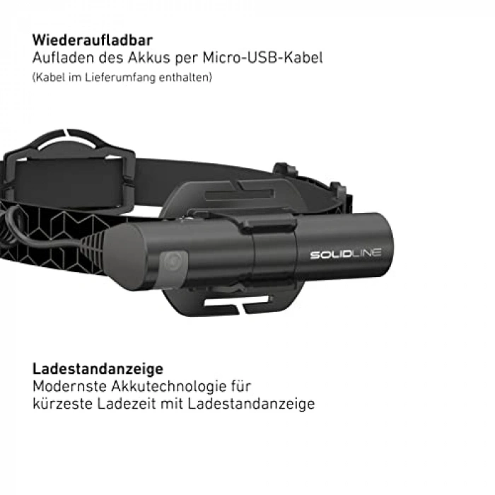 SH6R Şarjlı Kafa Feneri