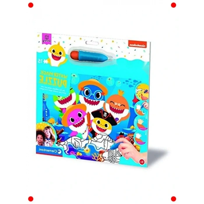 Shark Su Sihirli Çerçeve Yapboz 15 Parça