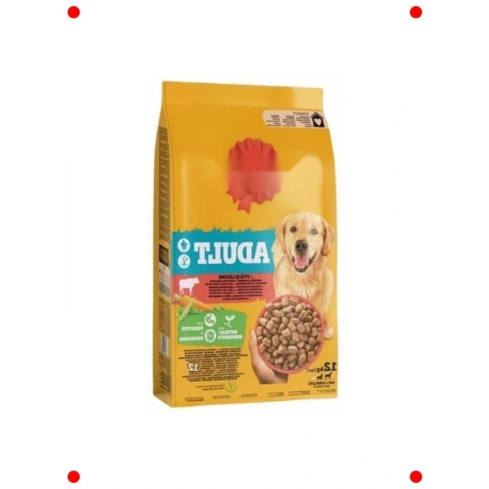 Sığır Etli ve Sebzeli Yetişkin Köpek Maması 12 Kg