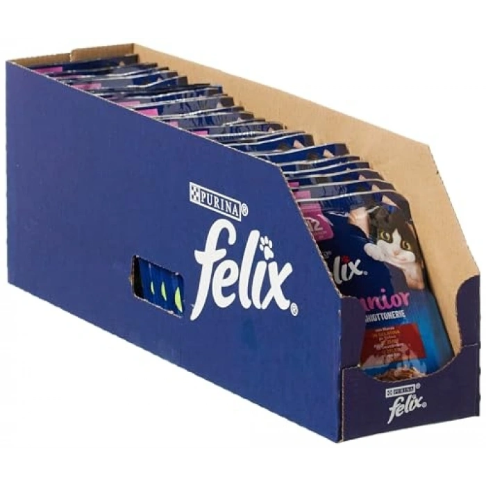 Sığır Etli Yavru Kedi Yaş Mama, 26 x 85 gr