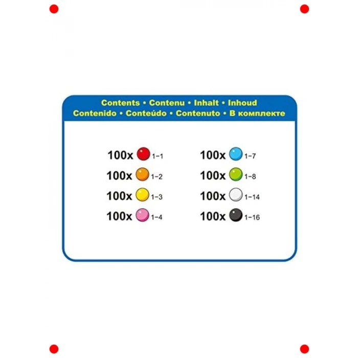 Sihirli Yapışan Çok Renkli Sanat Boncukları