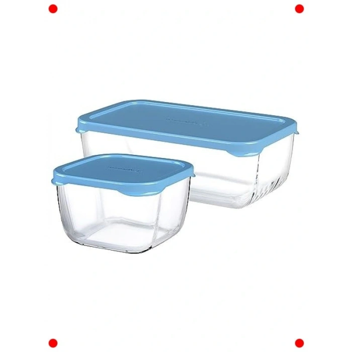 Şık Snow Box Saklama Kabı Takımı A - Hediyelik Kutu