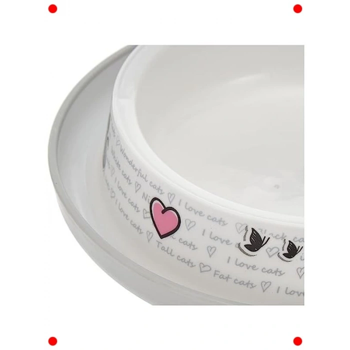 Şık Tasarım Evcil Hayvan Mama Kabı 210 ml