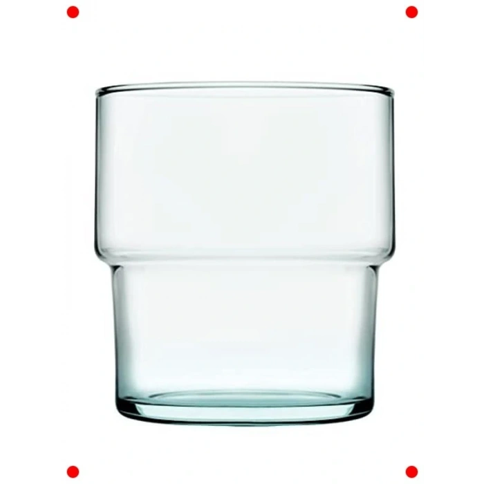 Şık Tasarım Su Bardağı Seti - 4 Adet (300 cc)