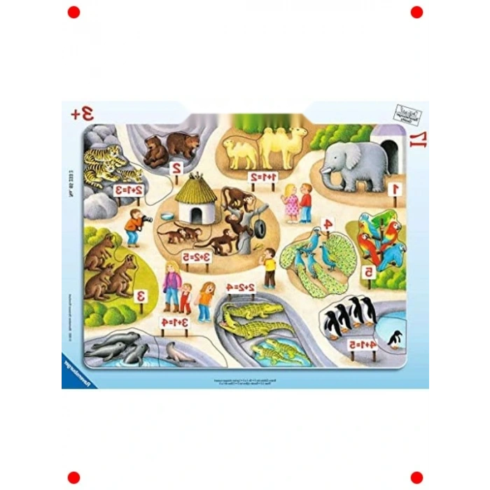 Sılar Öğreten Çerçeveli Çocuk Yapbozu