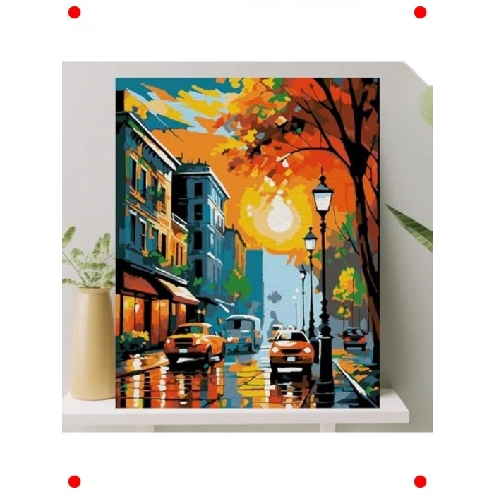 Sılarla Tuval ma Seti (Çıtalı) 40x50 cm - Cadde