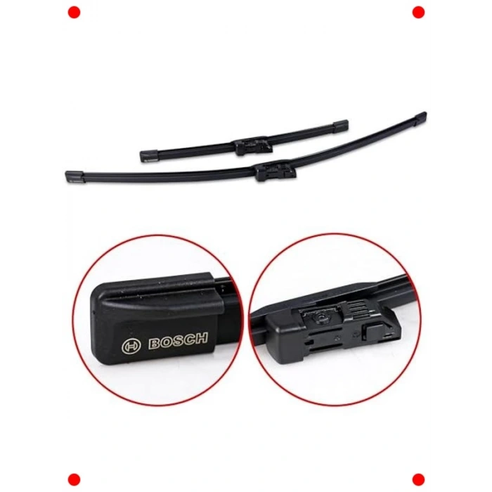 Silecek Seti (Fiat 500/Renault Zoe) 600/340 mm