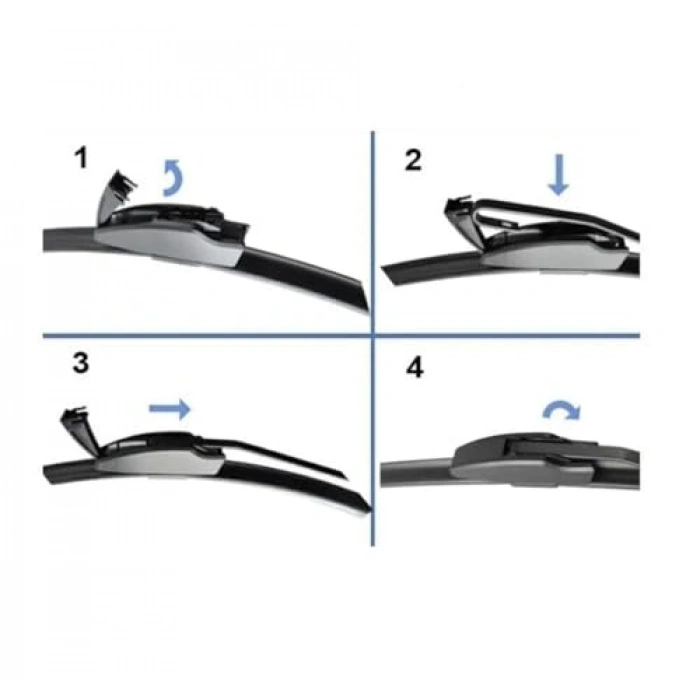 Silecek Takımı 2006-2012 Model Honda Civic için 2 Parça Set