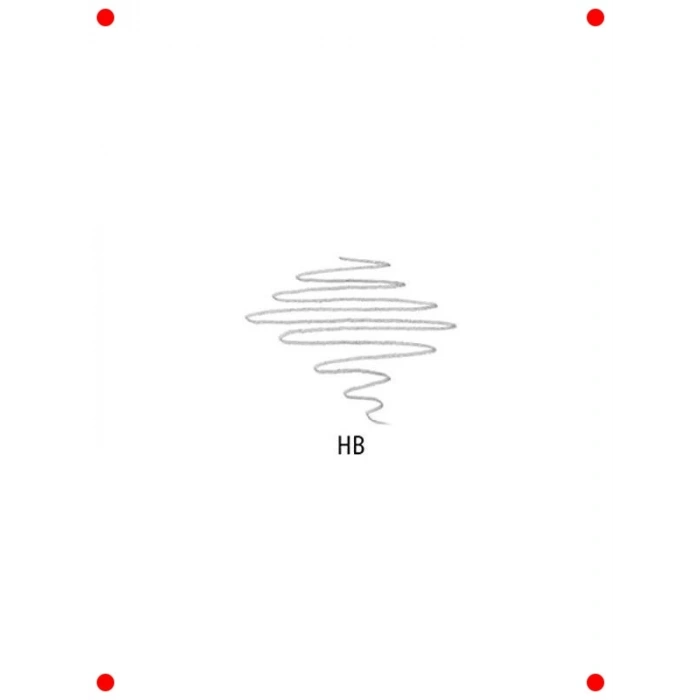 Silgili HB Kurşun Kalem Seti - 3 Adet