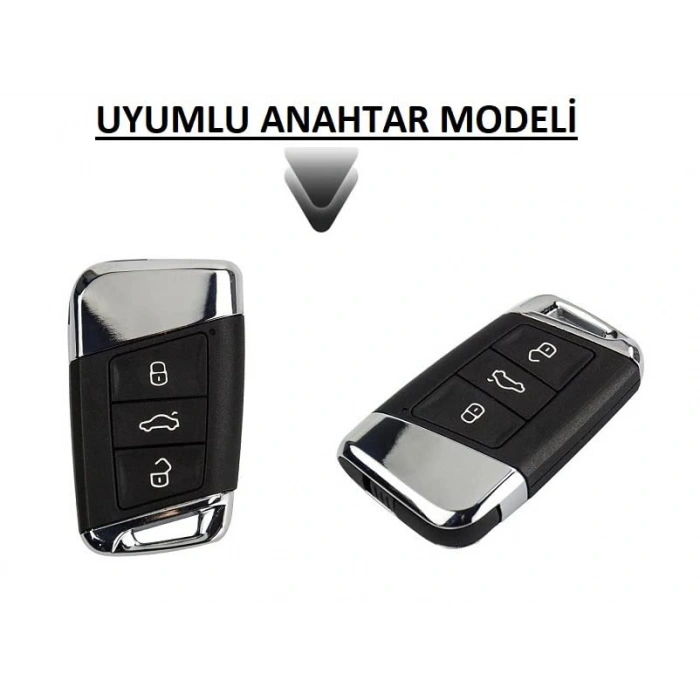 Silikon Anahtar Kılıfı Skoda Superb Anahtar Kabı