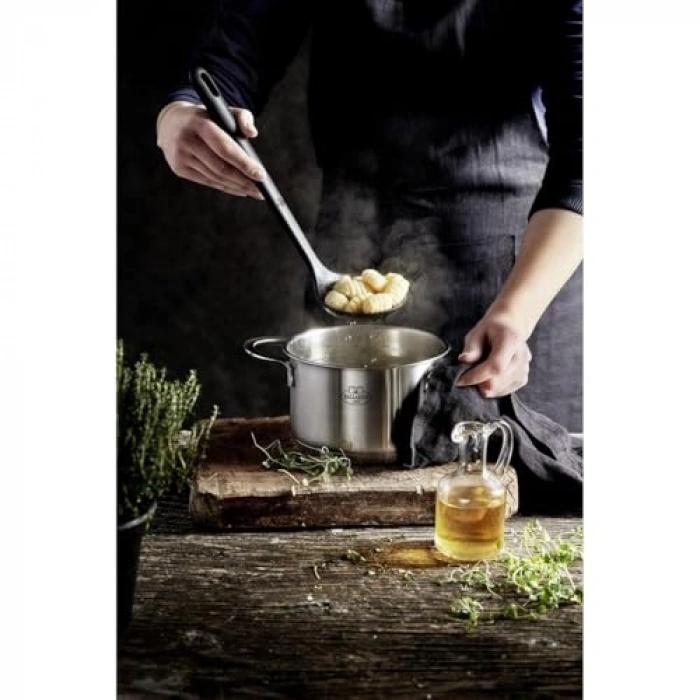 Silikon Kaşık Şeklinde Pratik Kevgir, Mutfak Kullanımı İçin