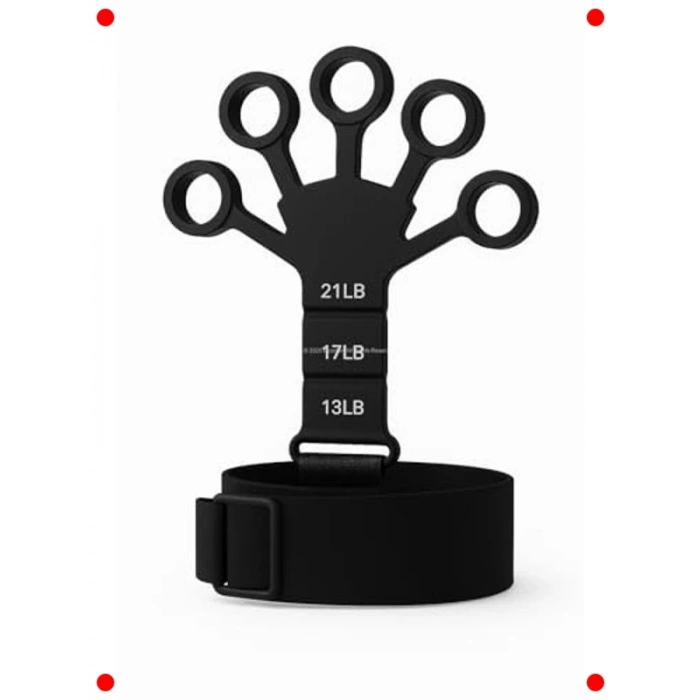 Silikon Parmak ve El Güçlendirme Egzersiz Bandı