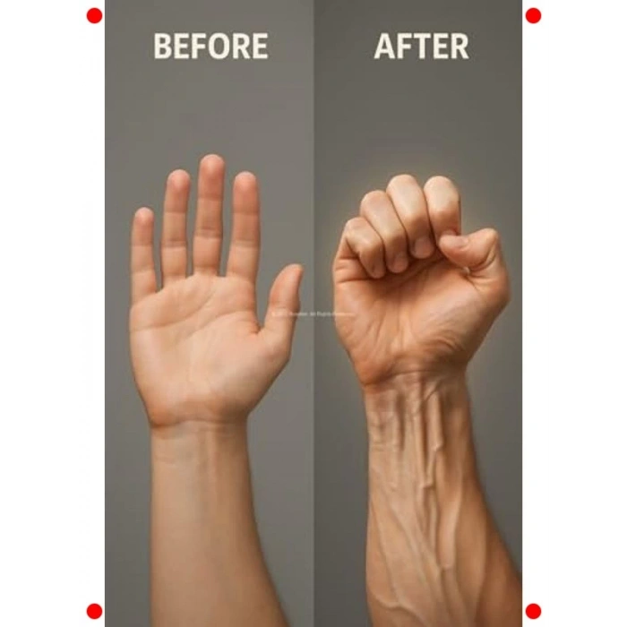 Silikon Parmak ve El Güçlendirme Egzersiz Bandı