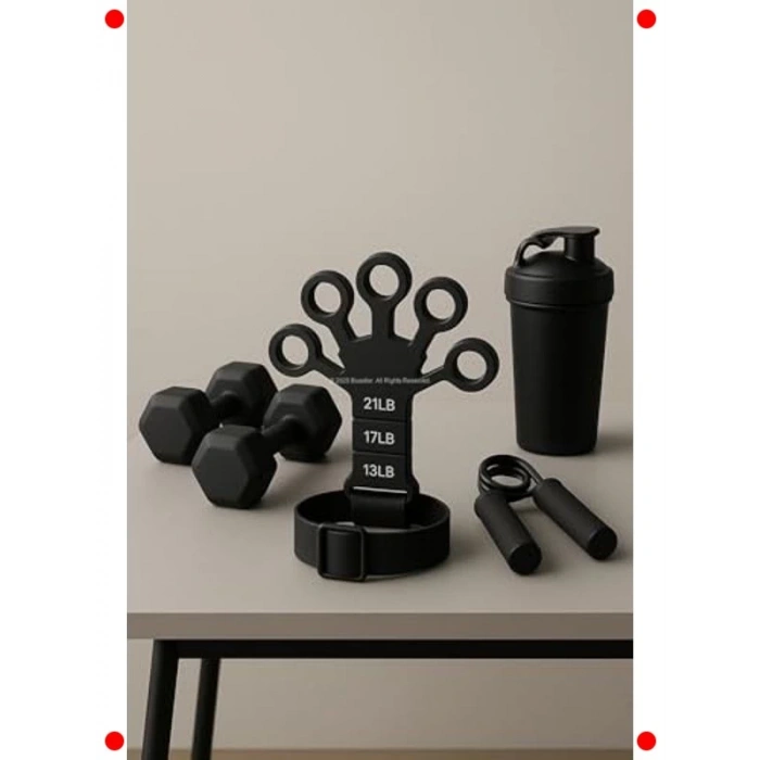 Silikon Parmak ve El Güçlendirme Egzersiz Bandı