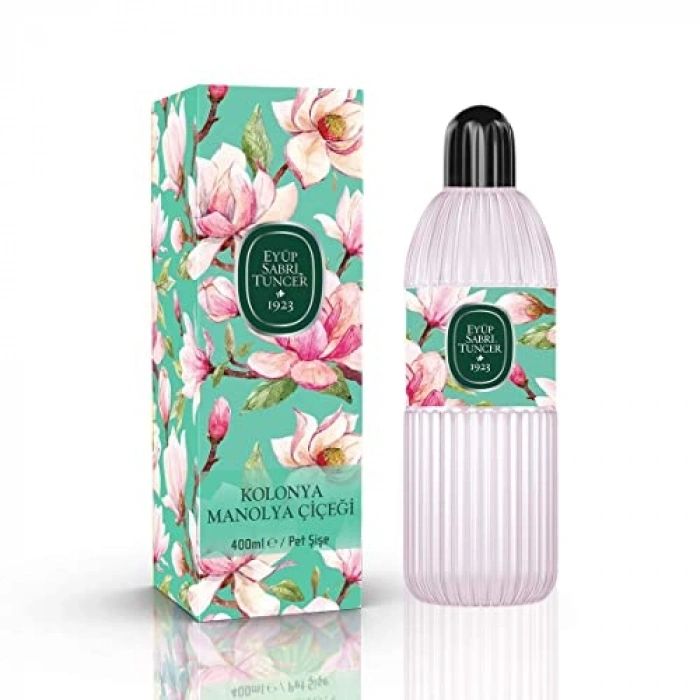 Silindir Şişede Manolya Kokulu Kolonya 400 ml