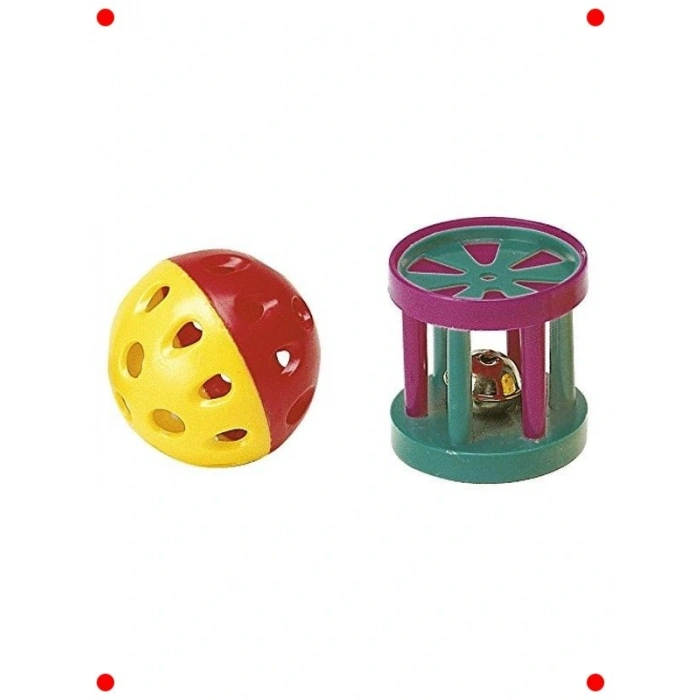 Silindir ve Top Kedi Oyuncağı