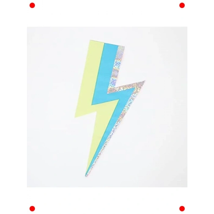 Şimşek Desenli Parti Peçeteleri (16lı)