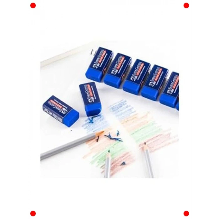 Sınav Silgisi Mavi, 3lü Paket - Leke Bırakmaz