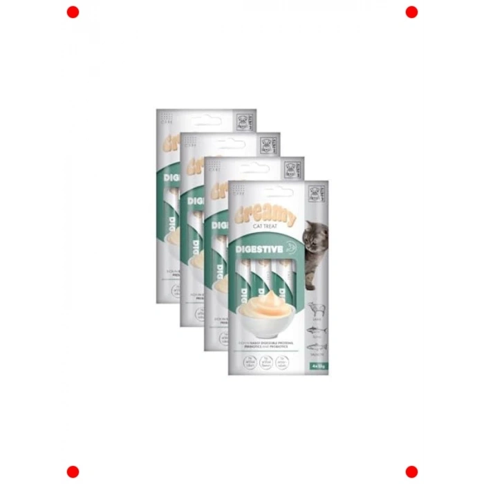 Sindirim Destekleyici Kremalı Kedi Ödülü (4x15gr)