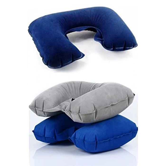 Şişme Boyun Tipi Ortopedik Seyahat Yastığı