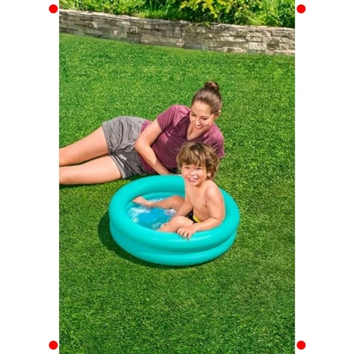 Şişme Havuz - Karışık Renkler 61x61x15cm