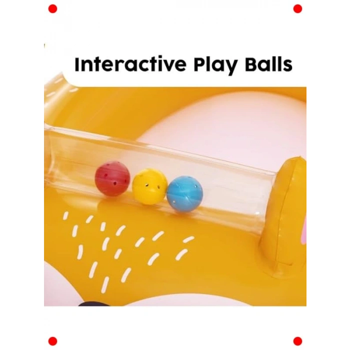 Şişme Tilki Havuz Yatağı - Çocuklar İçin Eğlenceli