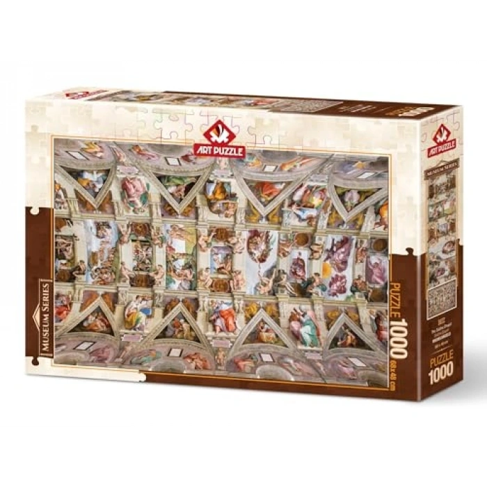 Sistine Chapel Puzzle: 1000 Parça Eğlenceli Yapboz