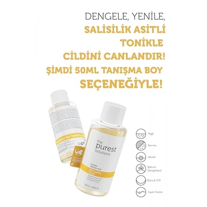 Sivilce ve Siyah Nokta Karşıtı Tonik 50 ml