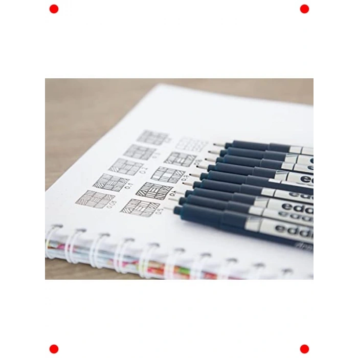 Siyah 0.4mm Teknik Çizim Kalemi