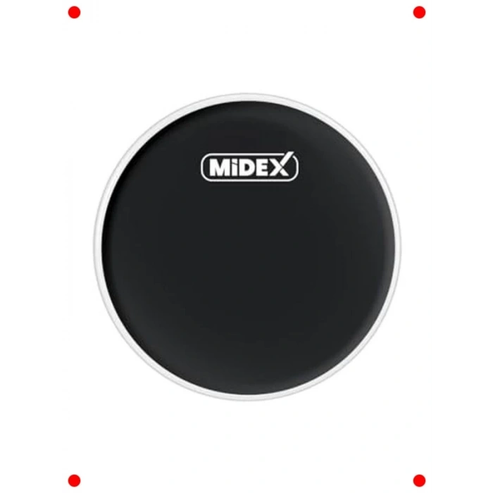 Siyah 12 Alto Tom Davul Derisi: Canlı Ses, Uzun Ömürlü