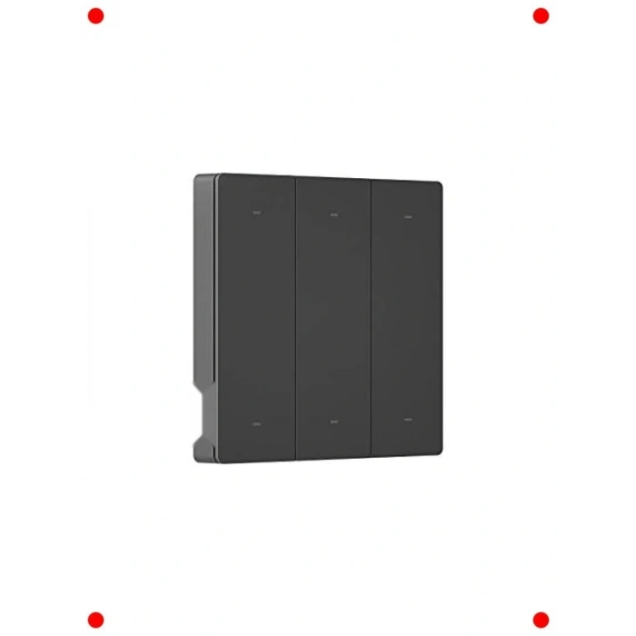 Siyah Akıllı Ev Sahne Kontrol Butonu