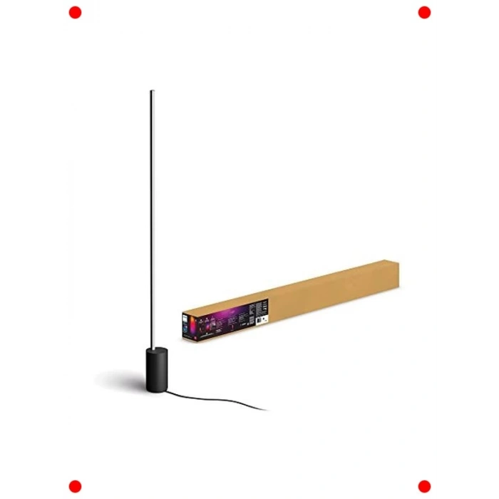 Siyah Akıllı Led Lambader Zemin Işığı