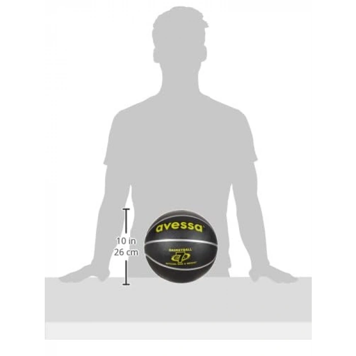 Siyah Basketbol Topu, Dayanıklı ve Performanslı