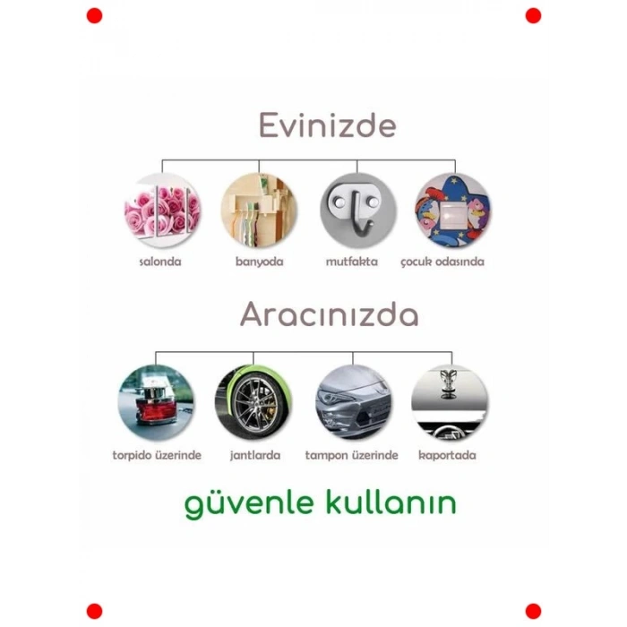 Siyah Çift Taraflı Köpük Montaj Bandı (36mm x 10m)