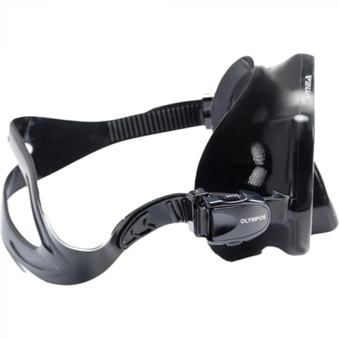 Siyah Dalış Maskesi, Konforlu Kullanım İçin Ergonomik Tasarım