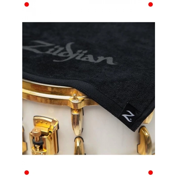 Siyah Davulcu El Havlusu (40.6 x 12.7 cm)