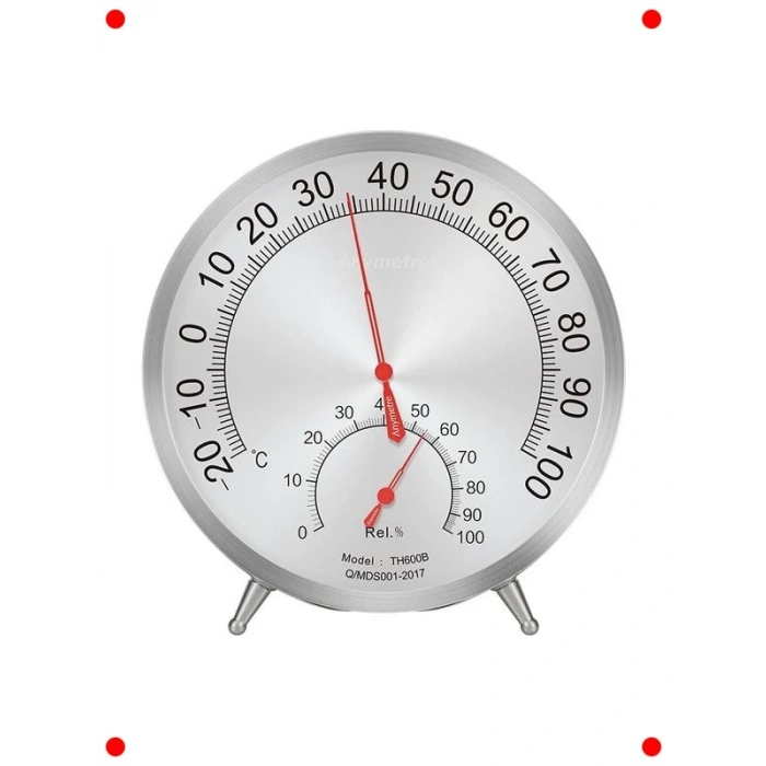 Siyah Dijital Oda Termometresi ve Nem Ölçer