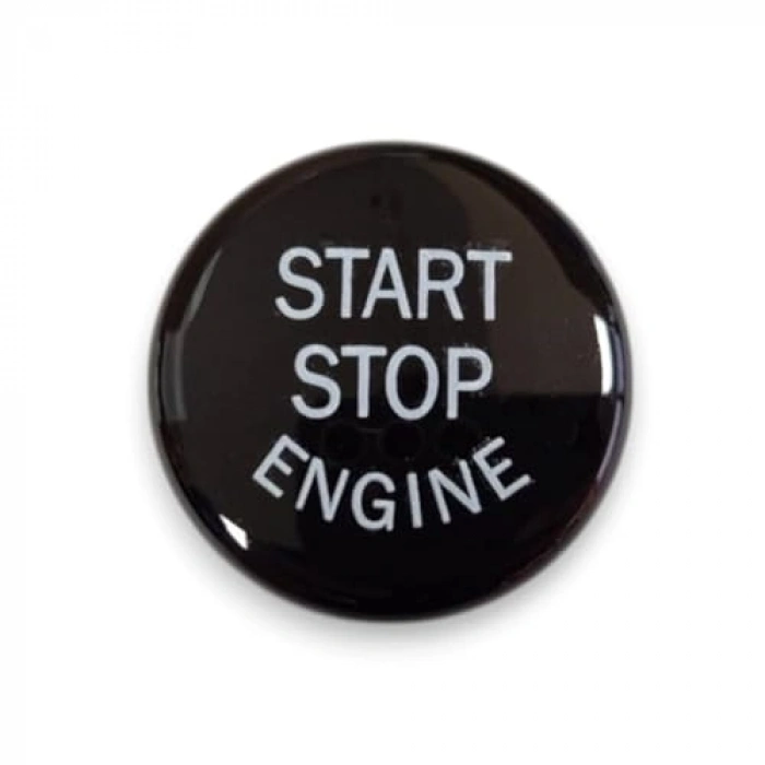 Siyah Düğme Kapağı BMW X1 E84 2009-2015 Uyumlu