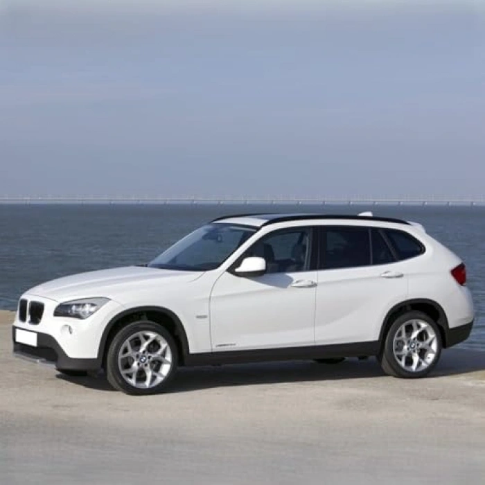 Siyah Düğme Kapağı BMW X1 E84 2009-2015 Uyumlu