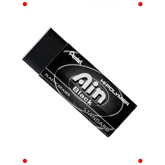 Siyah Düz Yüksek Performanslı Silgi