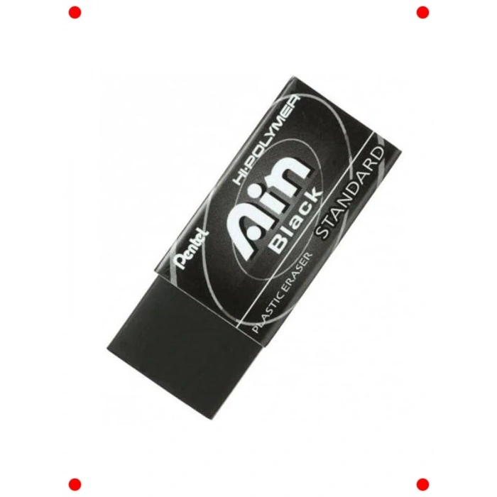 Siyah Düz Yüksek Performanslı Silgi