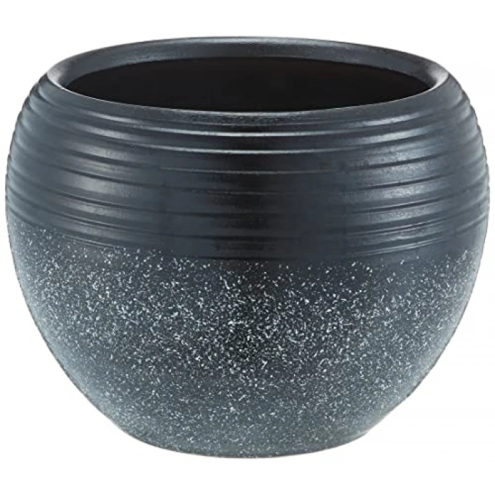 Siyah Granit Saksı, Farklı Boyut Seçenekleri ile