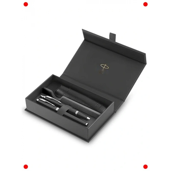 Siyah Kalem İkili Seti - Kılıflı, Şık Tasarım