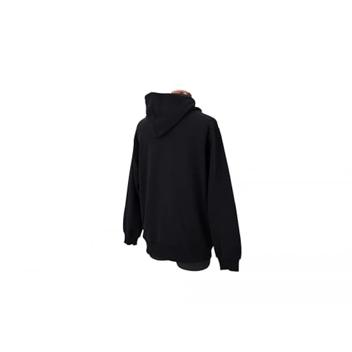 Siyah Kapüşonlu Polar, XXL Beden, Rahat Tasarım