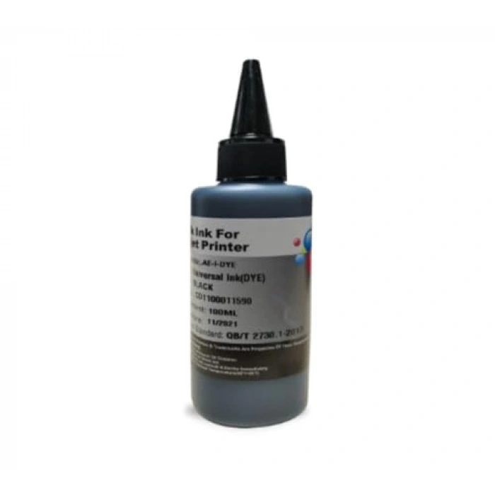 Siyah Kartuş Dolum Mürekkep, 100 ml Kapasite