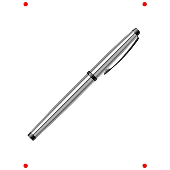 Siyah Krom Modern Roller Kalem