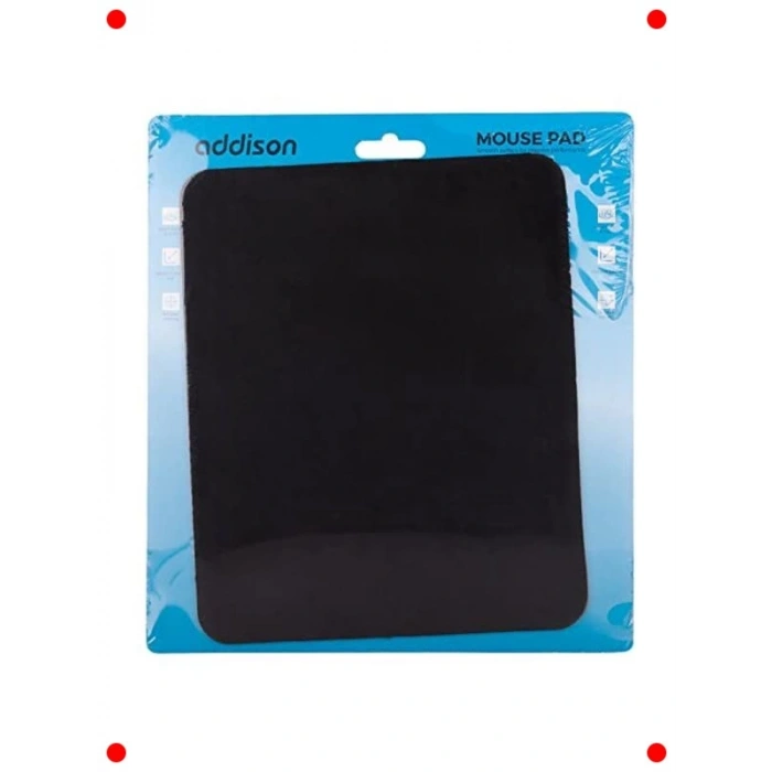 Siyah Kutu Ambalajlı Standart Mouse Pad