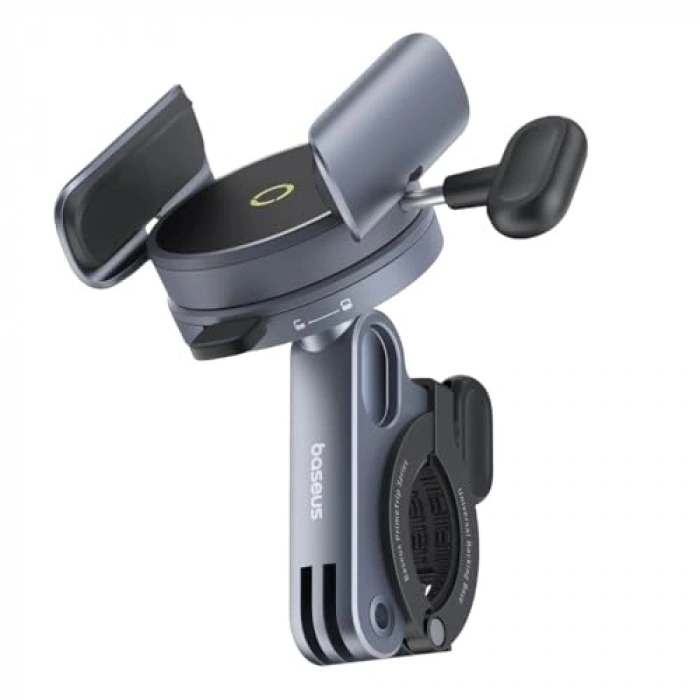 Siyah Manyetik Bisiklet Telefon Tutucu - PrimeTrip Serisi