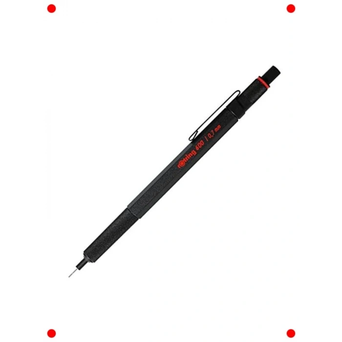 Siyah Mekanik Kurşun Kalem, 0.7 mm